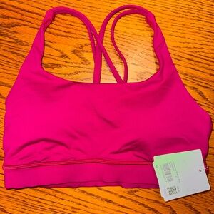 Lululemon Athletica Vibrant Pink Sports Bra